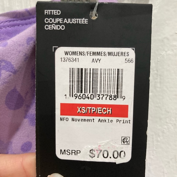 Woman's Under Armour Ankle length-Highrise Legging Sz: XSmall NWT - Picture 5 of 7